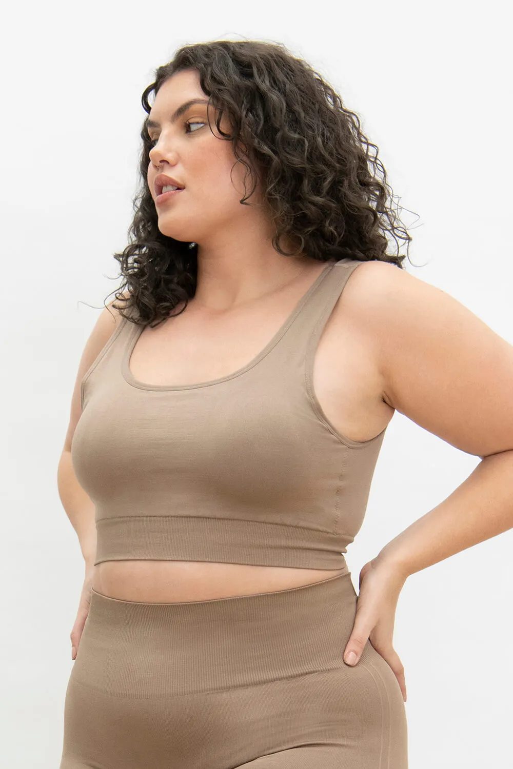 Ultimate Seamless Bralette - Oatmeal Beige