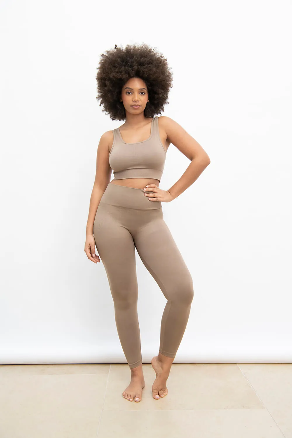 Ultimate Seamless Bralette - Oatmeal Beige