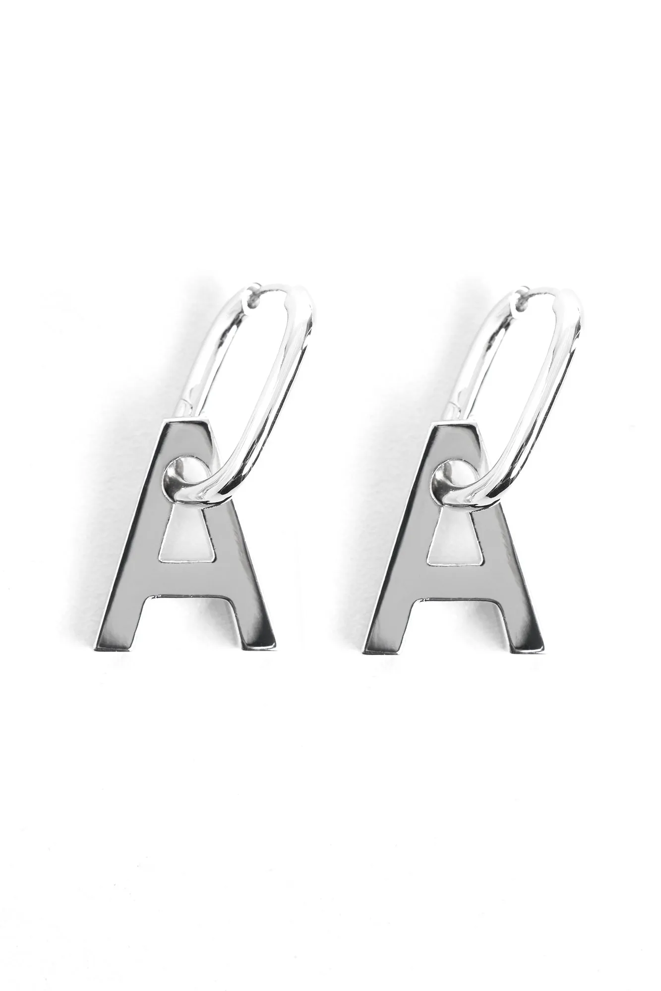 Vintage A-Letter Earrings