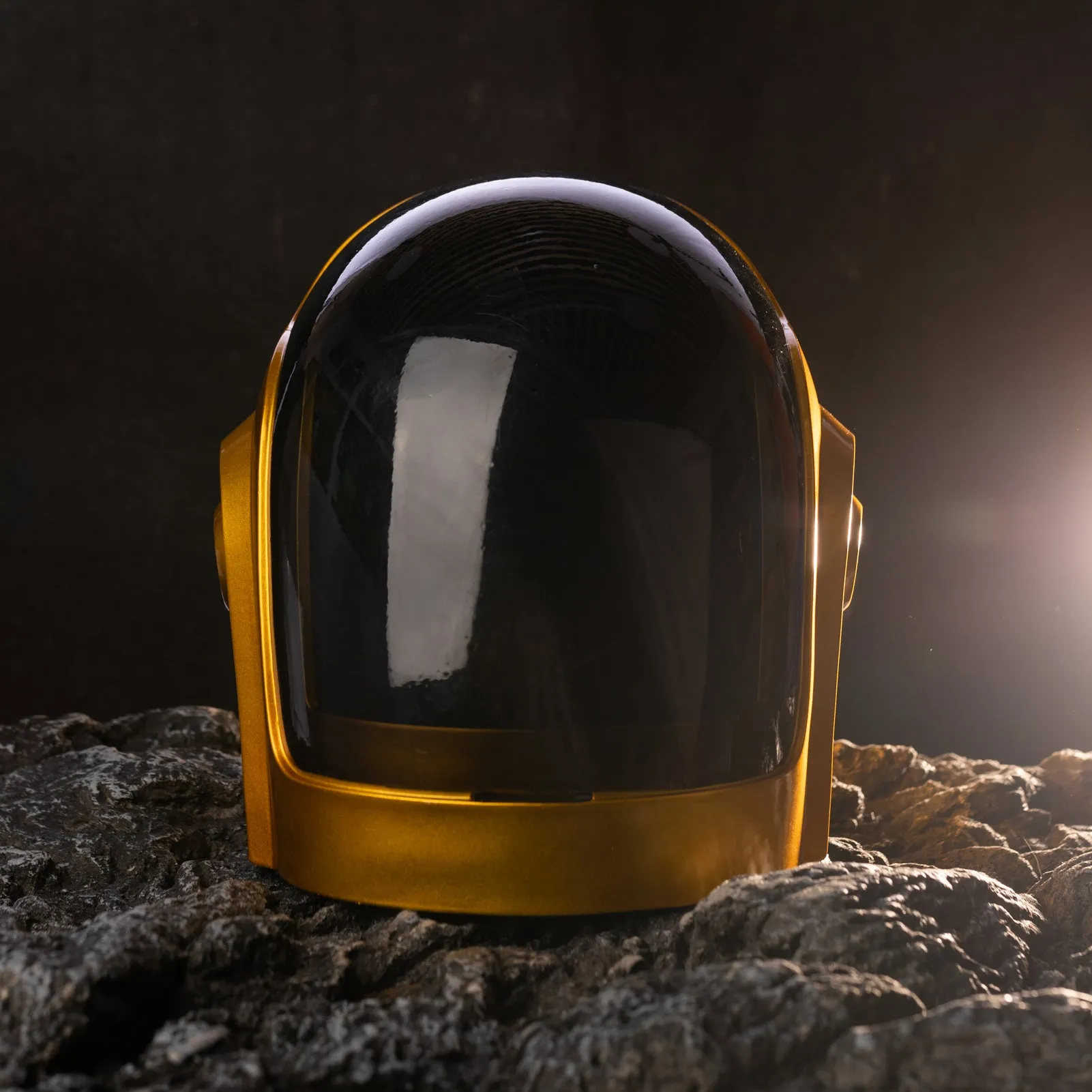 Xcoser Daft Punk Guy-Manuel Vollkopf helm 1:1 Cosplay Maske Harz Requisiten Goldenes Halloween